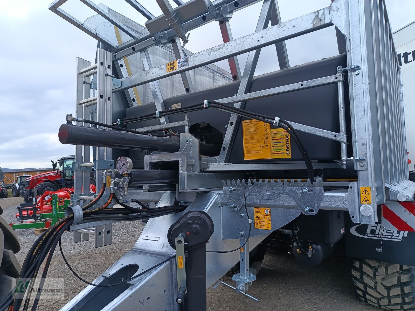 Abschiebewagen типа Fliegl ASW256Compact Fox, Neumaschine в Lanzenkirchen (Фотография 12)