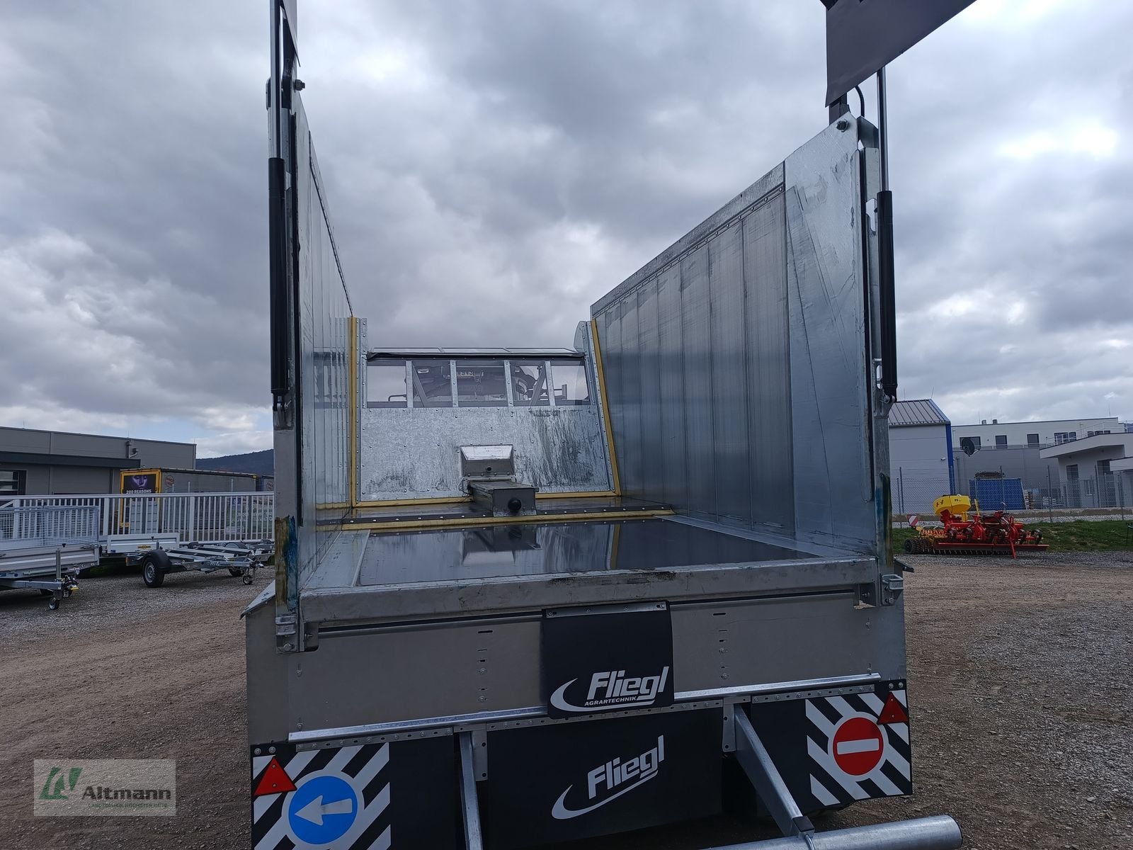 Abschiebewagen типа Fliegl ASW256Compact Fox, Neumaschine в Lanzenkirchen (Фотография 11)