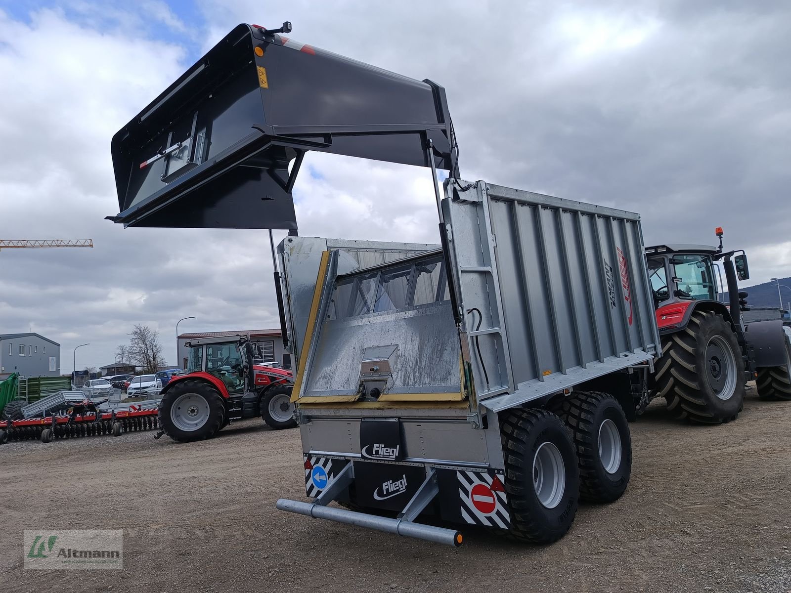 Abschiebewagen типа Fliegl ASW256Compact Fox, Neumaschine в Lanzenkirchen (Фотография 5)