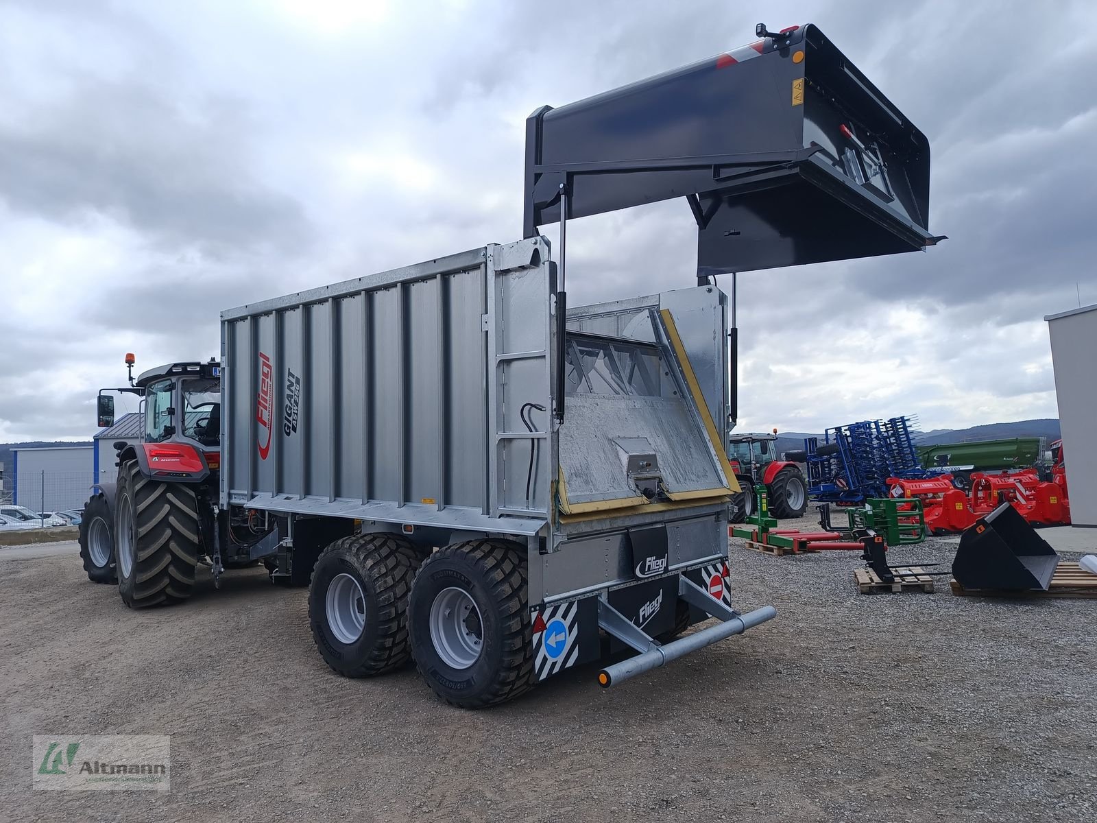 Abschiebewagen типа Fliegl ASW256Compact Fox, Neumaschine в Lanzenkirchen (Фотография 7)