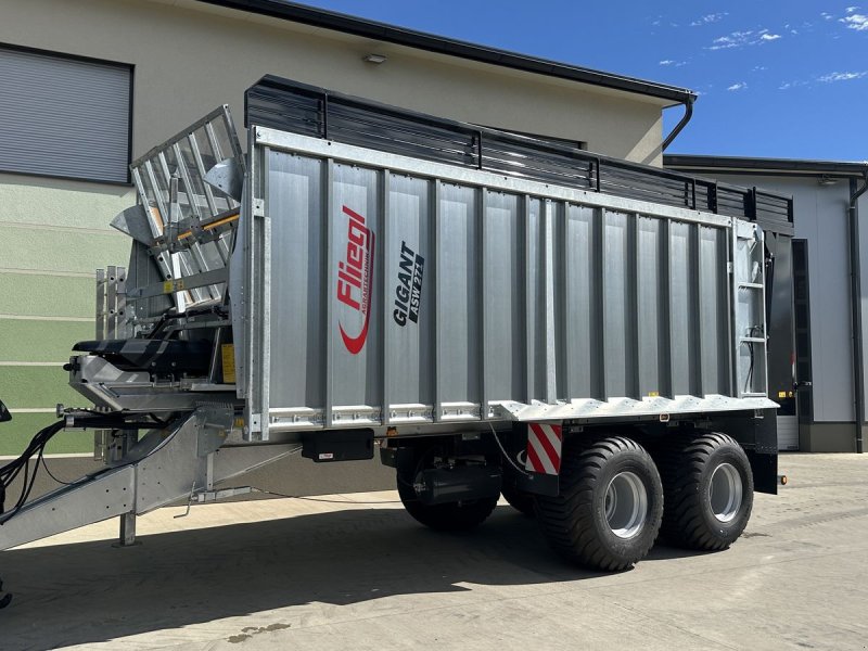 Abschiebewagen типа Fliegl Aufbau - Bordwand für Gigant ASW 271, Gebrauchtmaschine в Hürm (Фотография 1)