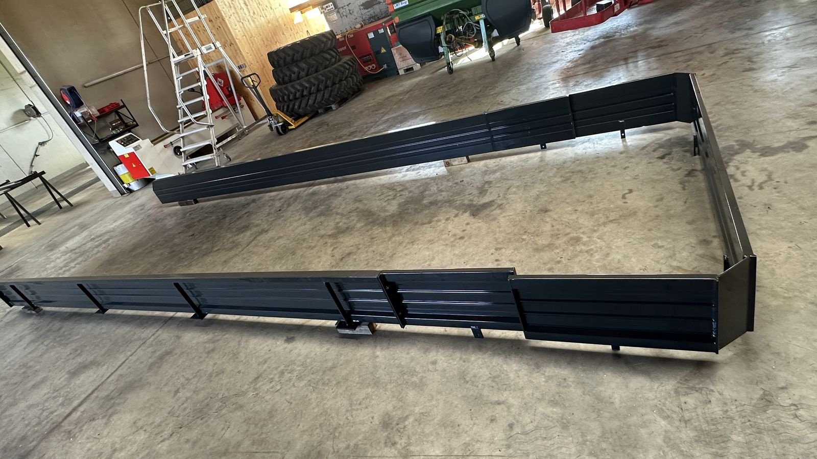 Abschiebewagen of the type Fliegl Aufbau - Bordwand für Gigant ASW 271, Gebrauchtmaschine in Hürm (Picture 4)