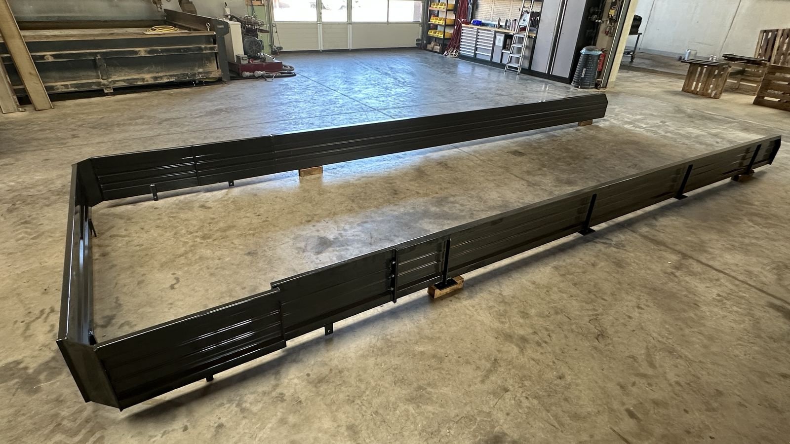 Abschiebewagen of the type Fliegl Aufbau - Bordwand für Gigant ASW 271, Gebrauchtmaschine in Hürm (Picture 5)