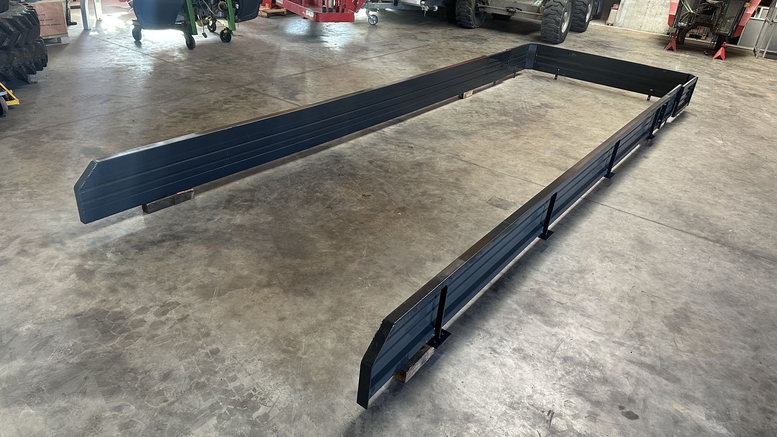 Abschiebewagen of the type Fliegl Aufbau - Bordwand für Gigant ASW 271, Gebrauchtmaschine in Hürm (Picture 2)