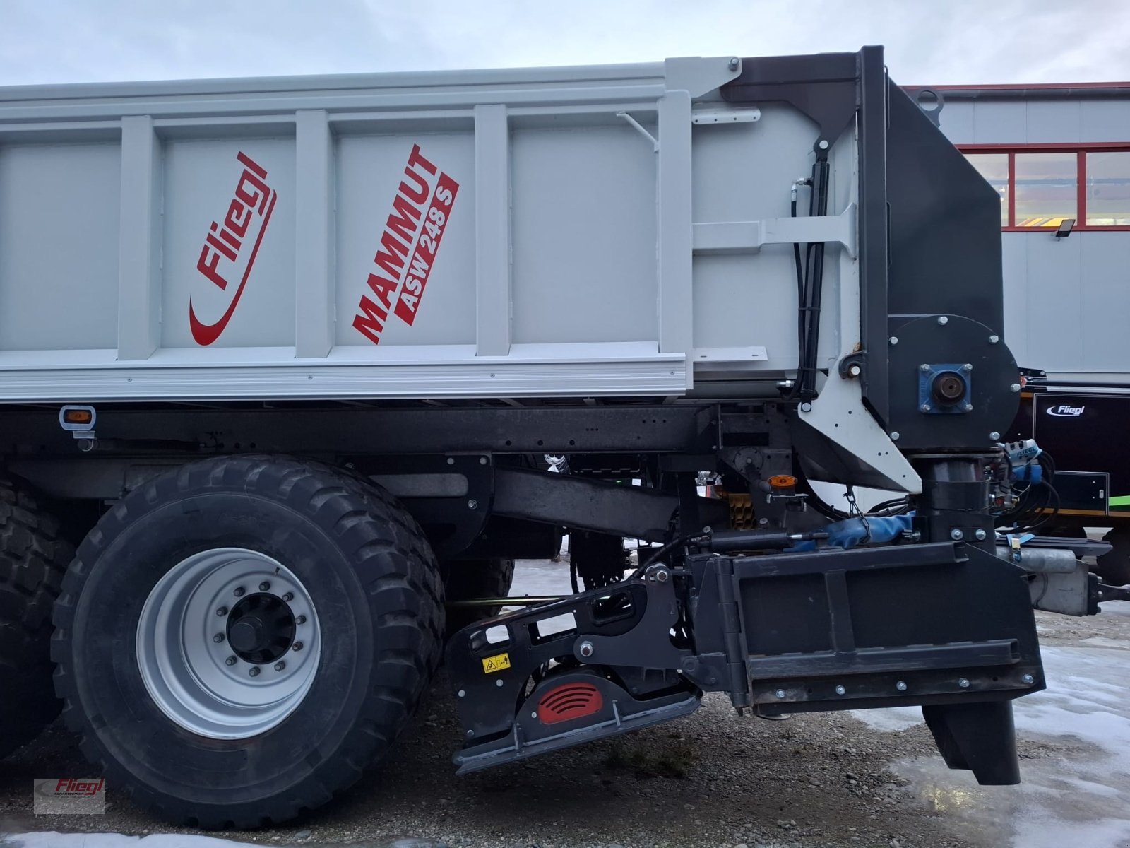 Abschiebewagen του τύπου Fliegl Bankettfertiger ASW 248 S Mammut, Gebrauchtmaschine σε Mühldorf (Φωτογραφία 3)