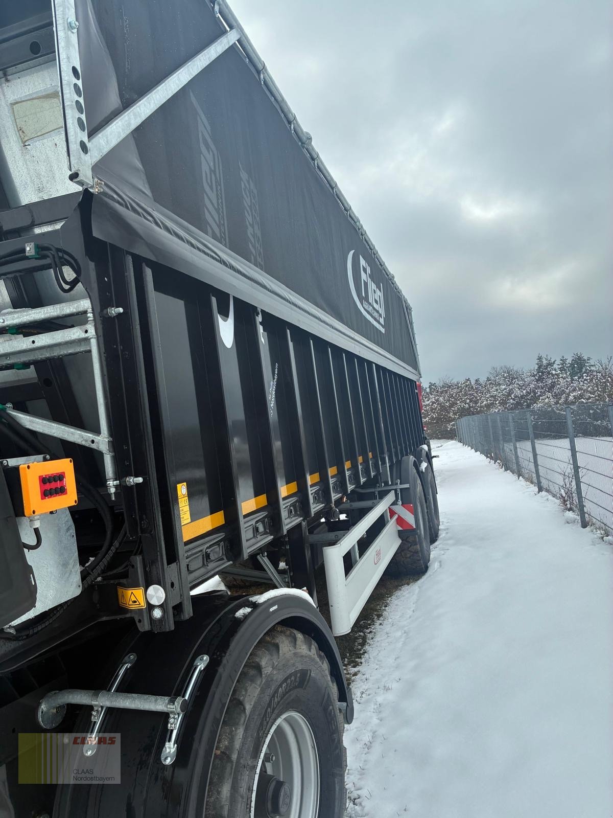 Abschiebewagen del tipo Fliegl Fliegl ASS 298 AGRO-TRUCK, Neumaschine en Altenstadt a.d. Waldnaab (Imagen 5)