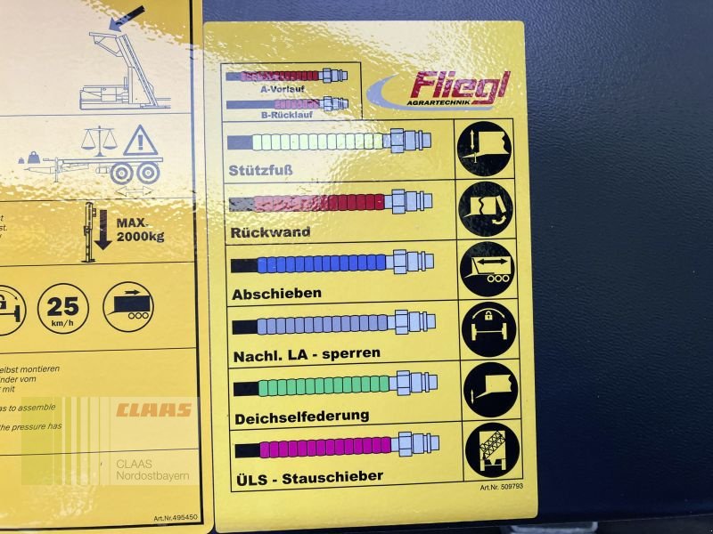 Abschiebewagen tipa Fliegl FLIEGL GIGANT ASW 110, Neumaschine u Gefrees (Slika 16)