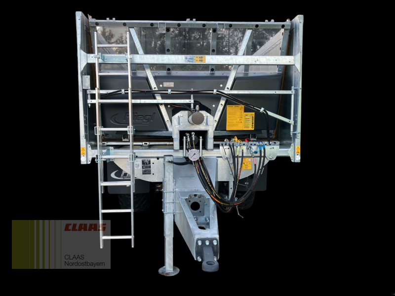 Abschiebewagen del tipo Fliegl GIGANT ASW 110 TANDEM, Neumaschine en Plech (Imagen 2)