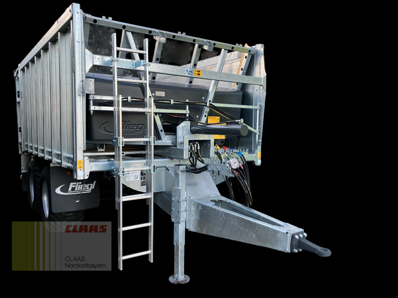 Abschiebewagen del tipo Fliegl GIGANT ASW 110 TANDEM, Neumaschine en Plech (Imagen 1)