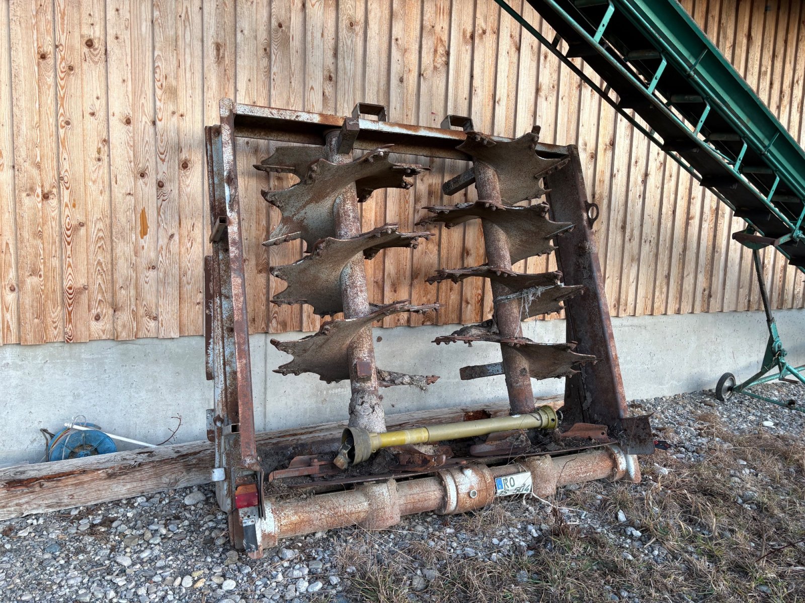 Abschiebewagen типа Fliegl Gigant ASW 140, Gebrauchtmaschine в Neubeuern (Фотография 3)