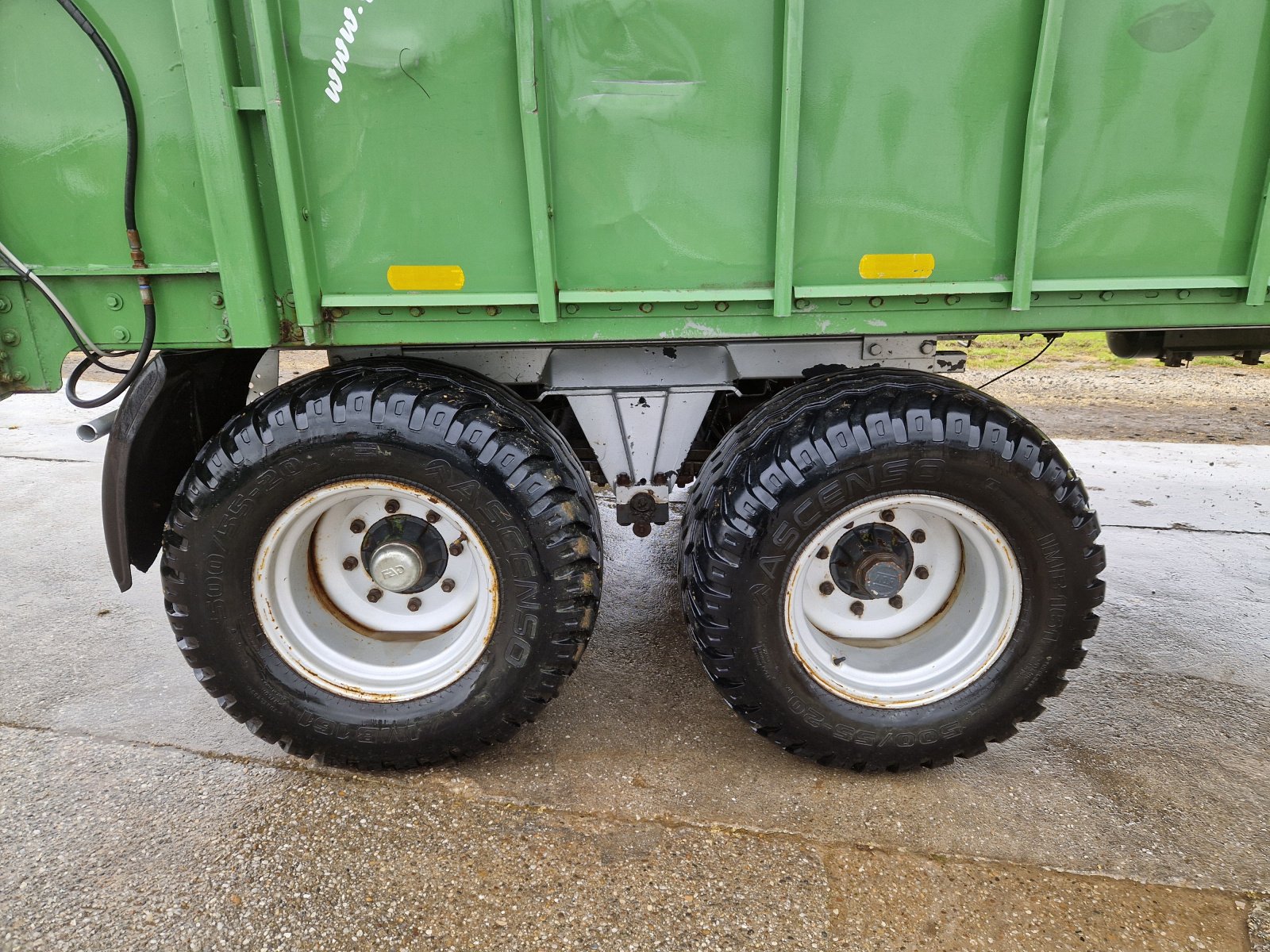 Abschiebewagen del tipo Fliegl Gigant ASW 140, Gebrauchtmaschine In Esternberg (Immagine 3)