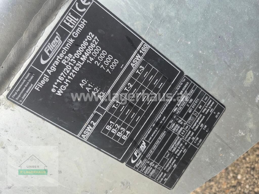 Abschiebewagen του τύπου Fliegl GIGANT ASW 160, Gebrauchtmaschine σε Amstetten (Φωτογραφία 2)