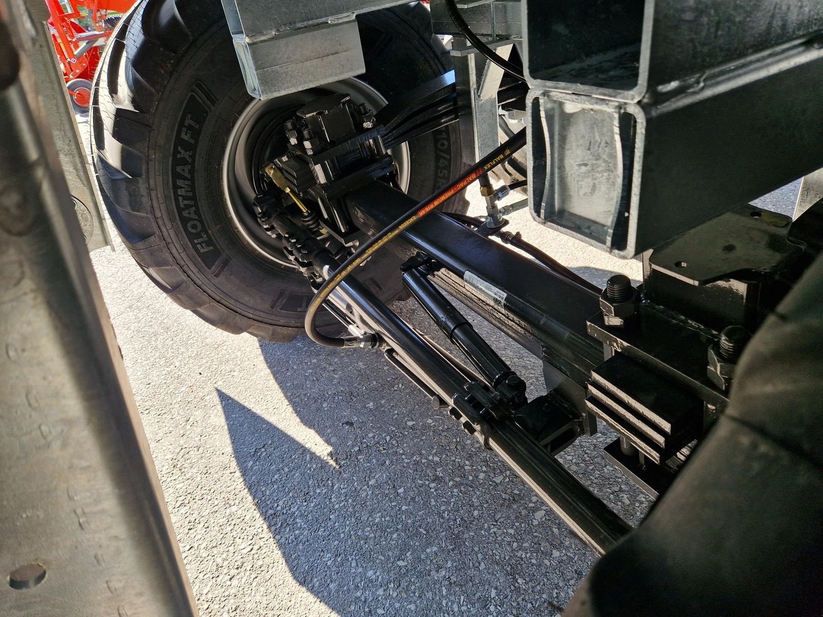 Abschiebewagen του τύπου Fliegl Gigant ASW 190 Compact FOX Tandem, Neumaschine σε Grünbach (Φωτογραφία 10)