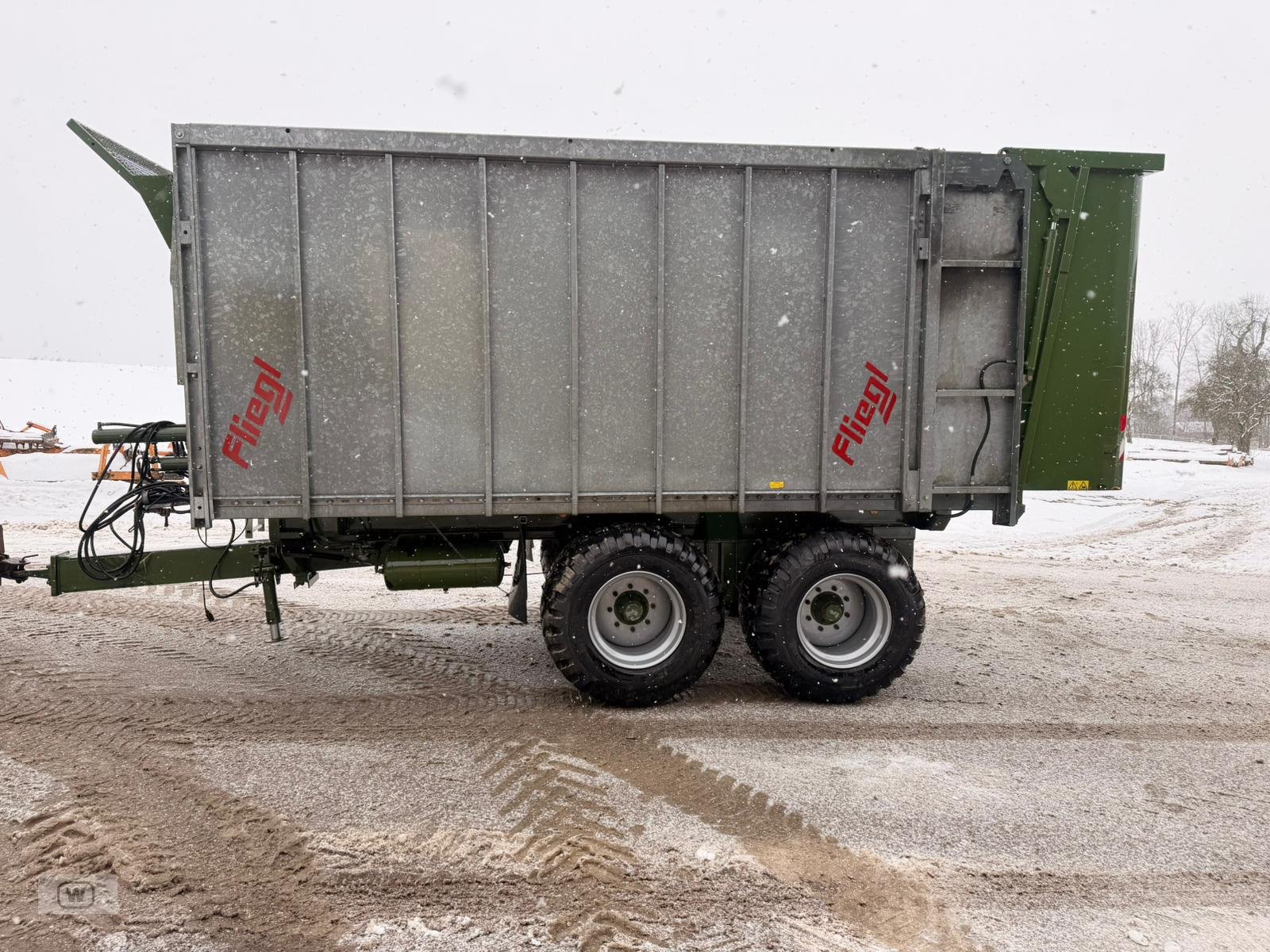 Abschiebewagen des Typs Fliegl Gigant ASW 253, Gebrauchtmaschine in Zell an der Pram (Bild 4)