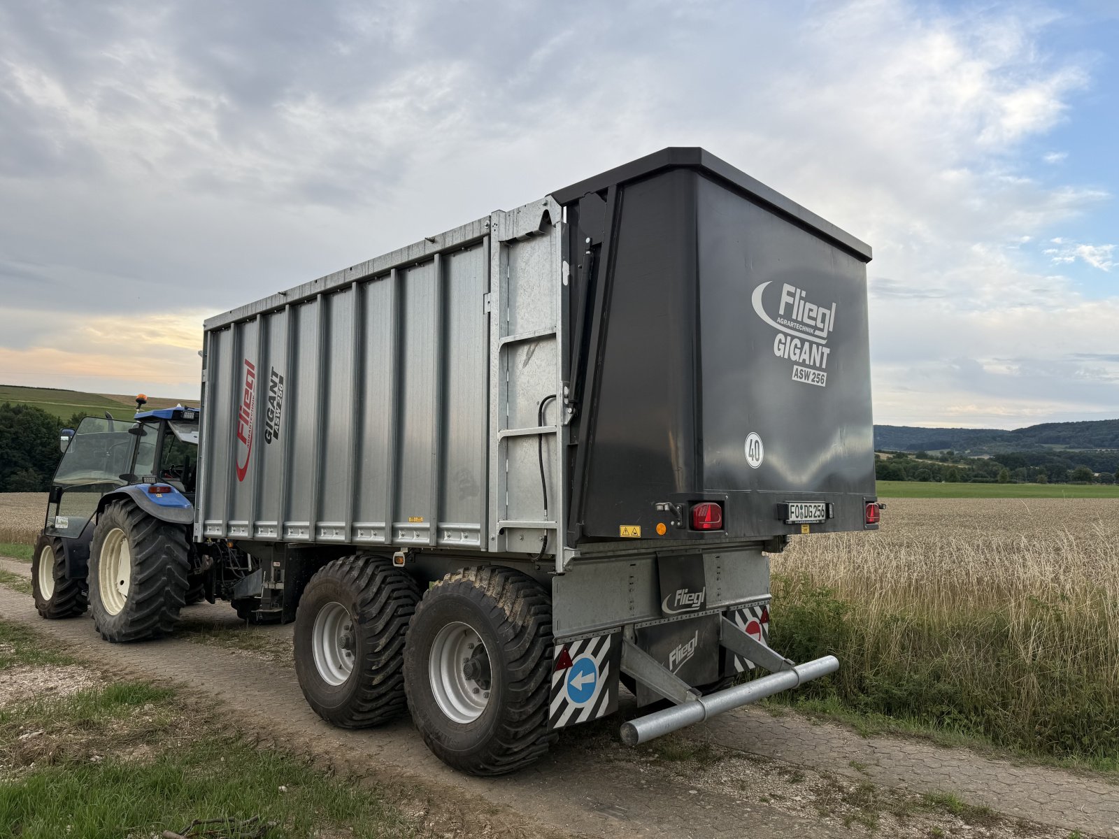 Abschiebewagen tip Fliegl Gigant ASW 256 C, Gebrauchtmaschine in Kunreuth (Poză 3)
