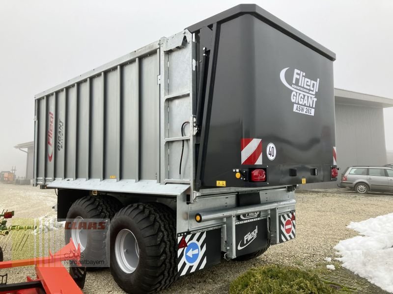 Abschiebewagen типа Fliegl GIGANT ASW 261 COMPACT FOX, Neumaschine в Schwend (Фотография 9)