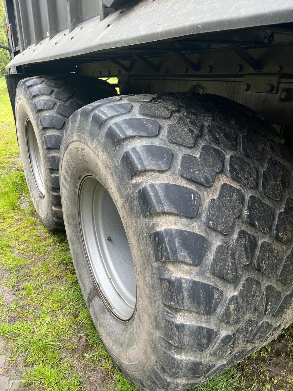 Abschiebewagen typu Fliegl Gigant ASW 268 C, Netzabdeckung, Achsverschiebung, Gebrauchtmaschine w Wernberg-Köblitz (Zdjęcie 8)