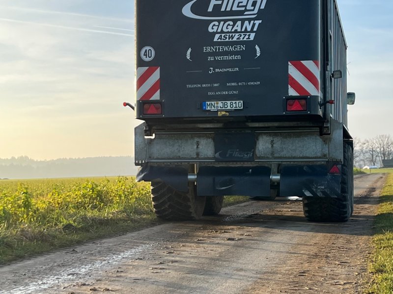 Abschiebewagen del tipo Fliegl Gigant ASW 271 C, Gebrauchtmaschine In Egg an der Günz (Immagine 1)