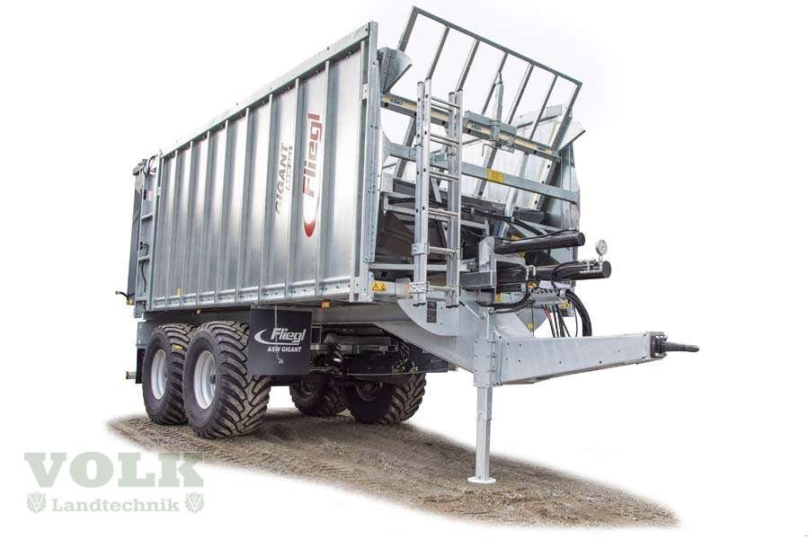 Abschiebewagen Türe ait Fliegl Gigant ASW 271 Compact FOX, Neumaschine içinde Friedberg-Derching (resim 1)