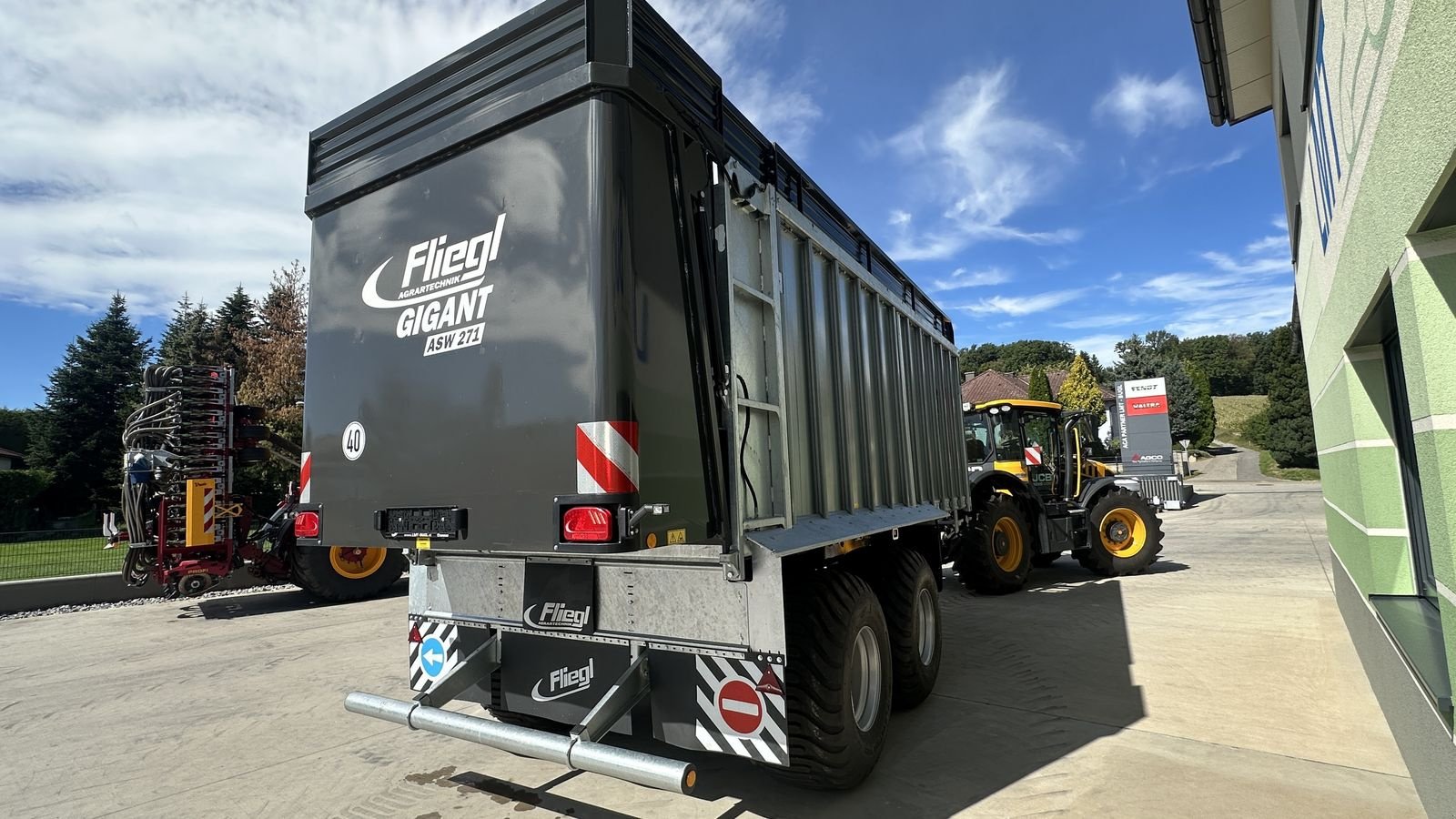 Abschiebewagen del tipo Fliegl Gigant ASW 271 Compact, Gebrauchtmaschine In Hürm (Immagine 7)