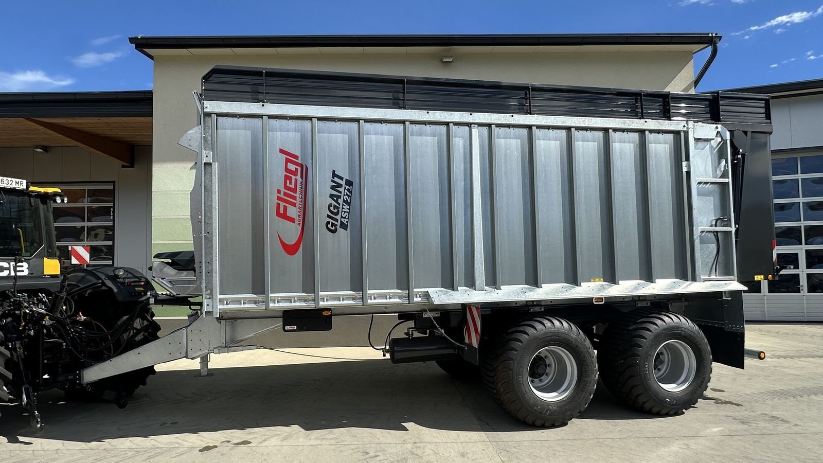 Abschiebewagen del tipo Fliegl Gigant ASW 271 Compact, Gebrauchtmaschine In Hürm (Immagine 1)