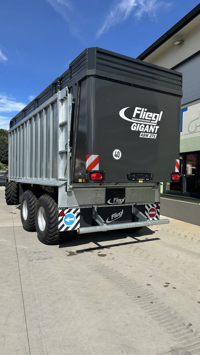 Abschiebewagen del tipo Fliegl Gigant ASW 271 Compact, Gebrauchtmaschine In Hürm (Immagine 9)