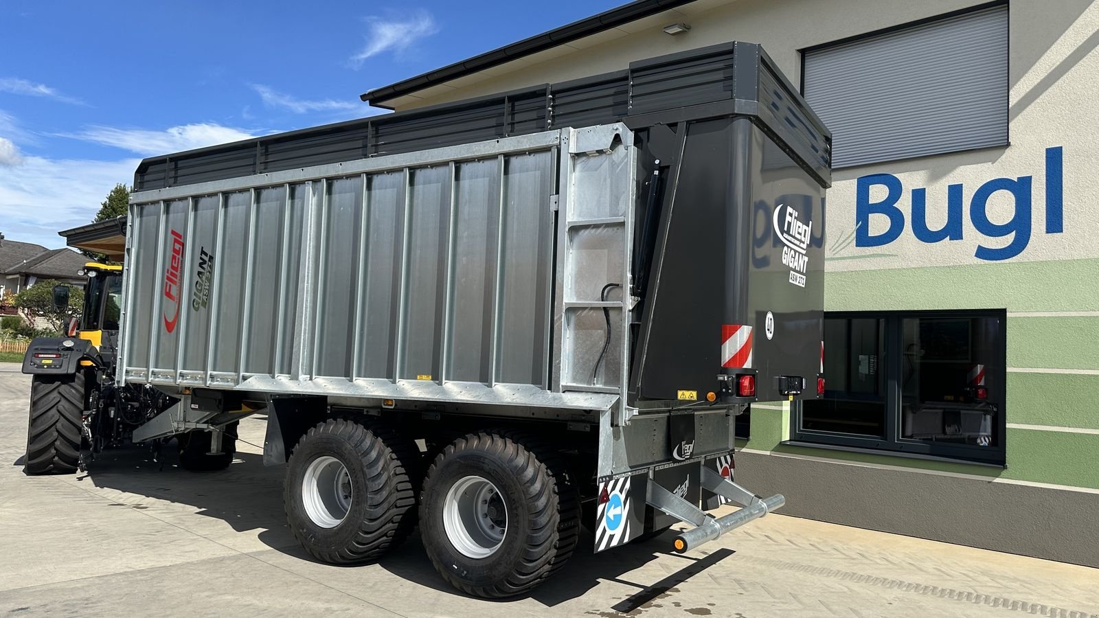 Abschiebewagen del tipo Fliegl Gigant ASW 271 Compact, Gebrauchtmaschine In Hürm (Immagine 8)