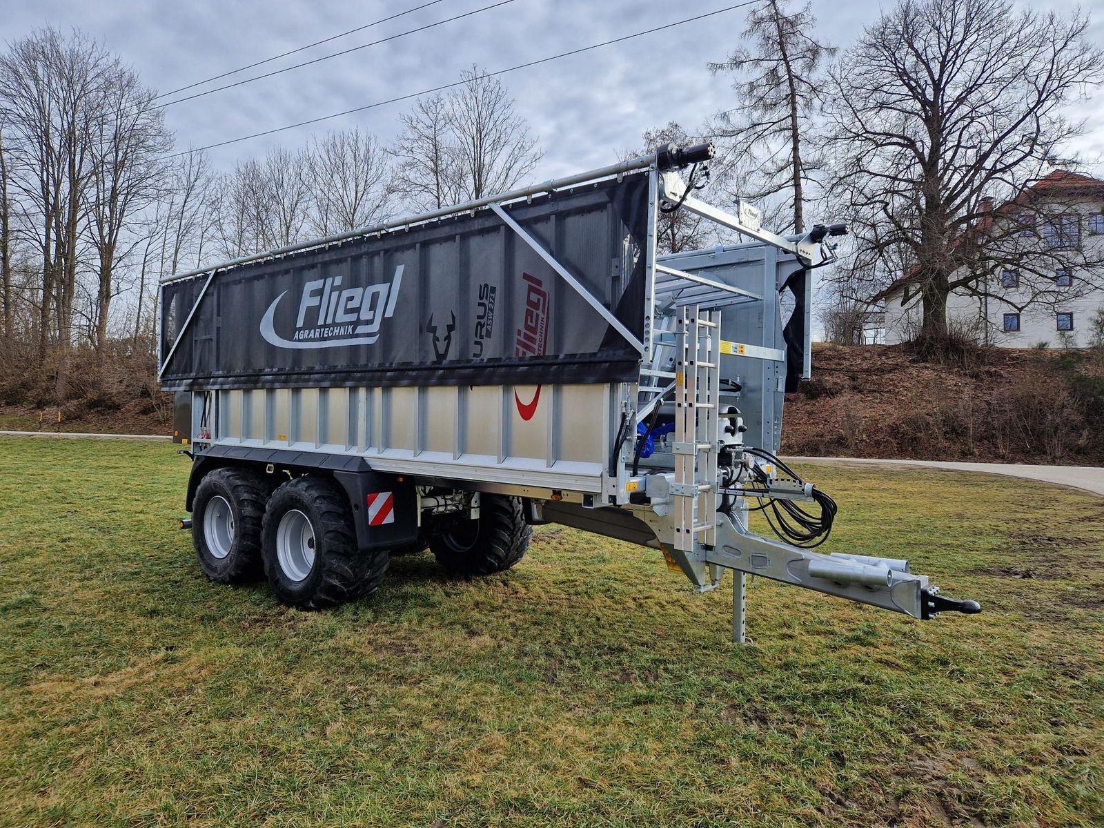 Abschiebewagen типа Fliegl Gigant ASW 271 TAURUS FOX Tandem, Gebrauchtmaschine в Grünbach (Фотография 6)