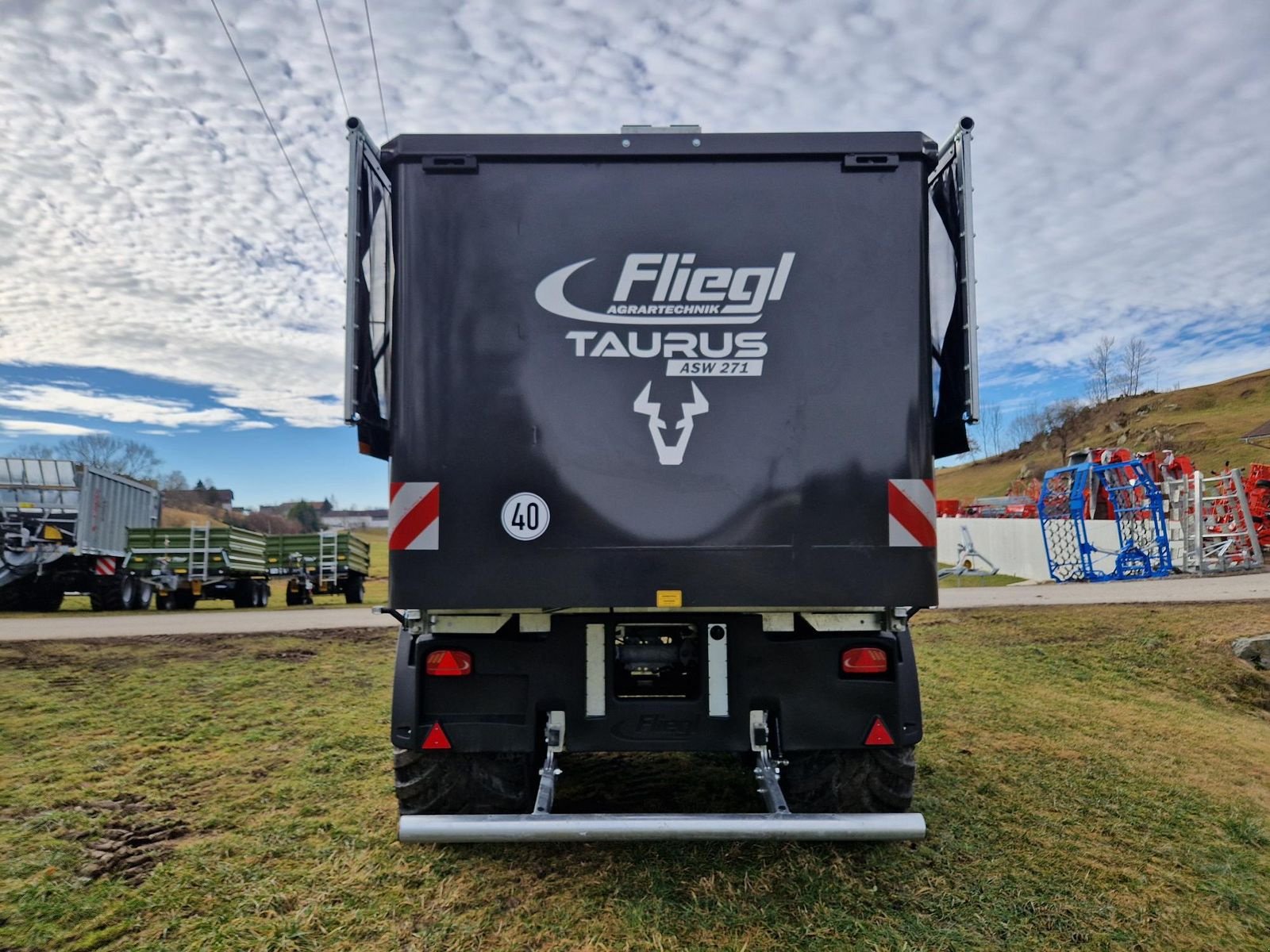 Abschiebewagen типа Fliegl Gigant ASW 271 TAURUS FOX Tandem, Gebrauchtmaschine в Grünbach (Фотография 4)