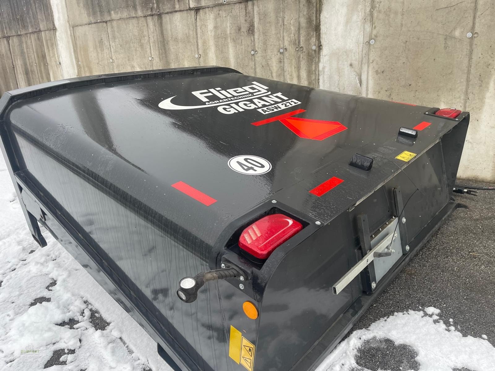 Abschiebewagen of the type Fliegl Gigant ASW 271, Gebrauchtmaschine in Bad Leonfelden (Picture 2)