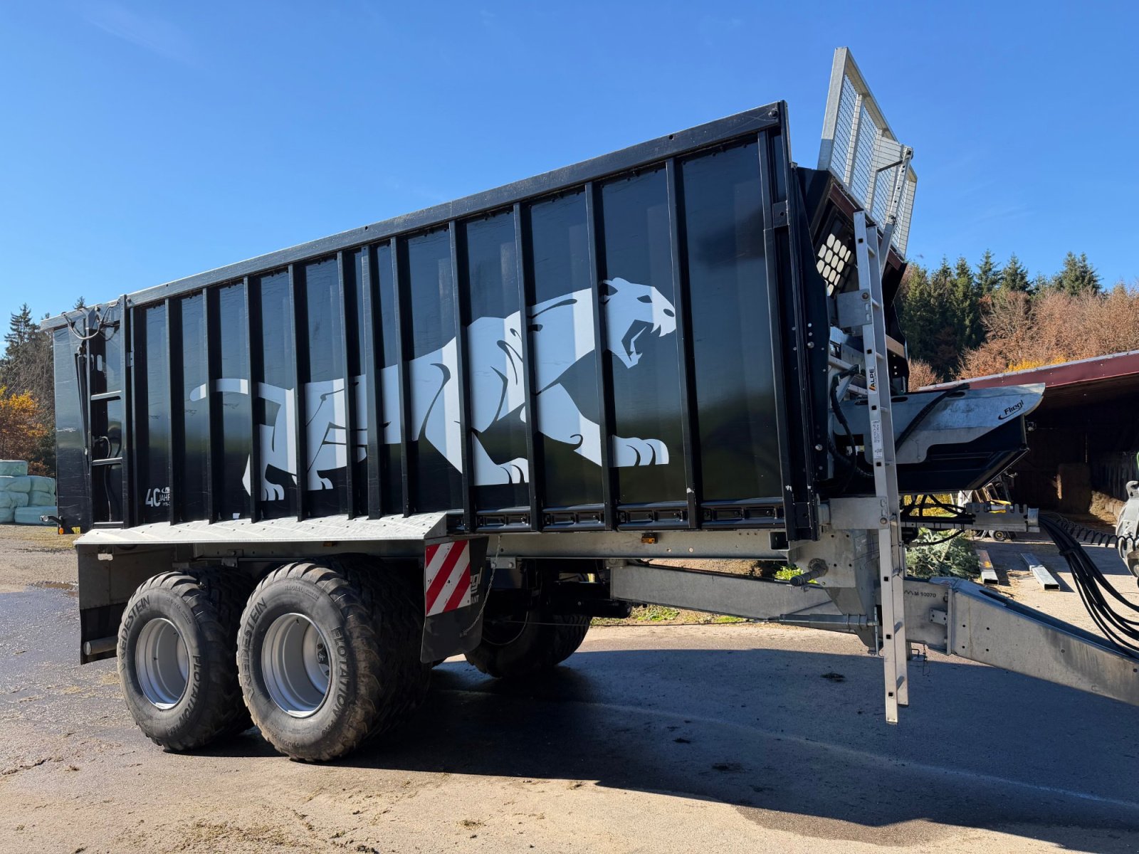 Abschiebewagen del tipo Fliegl Gigant ASW 271, Gebrauchtmaschine In Feldkirchen - Westerham (Immagine 3)