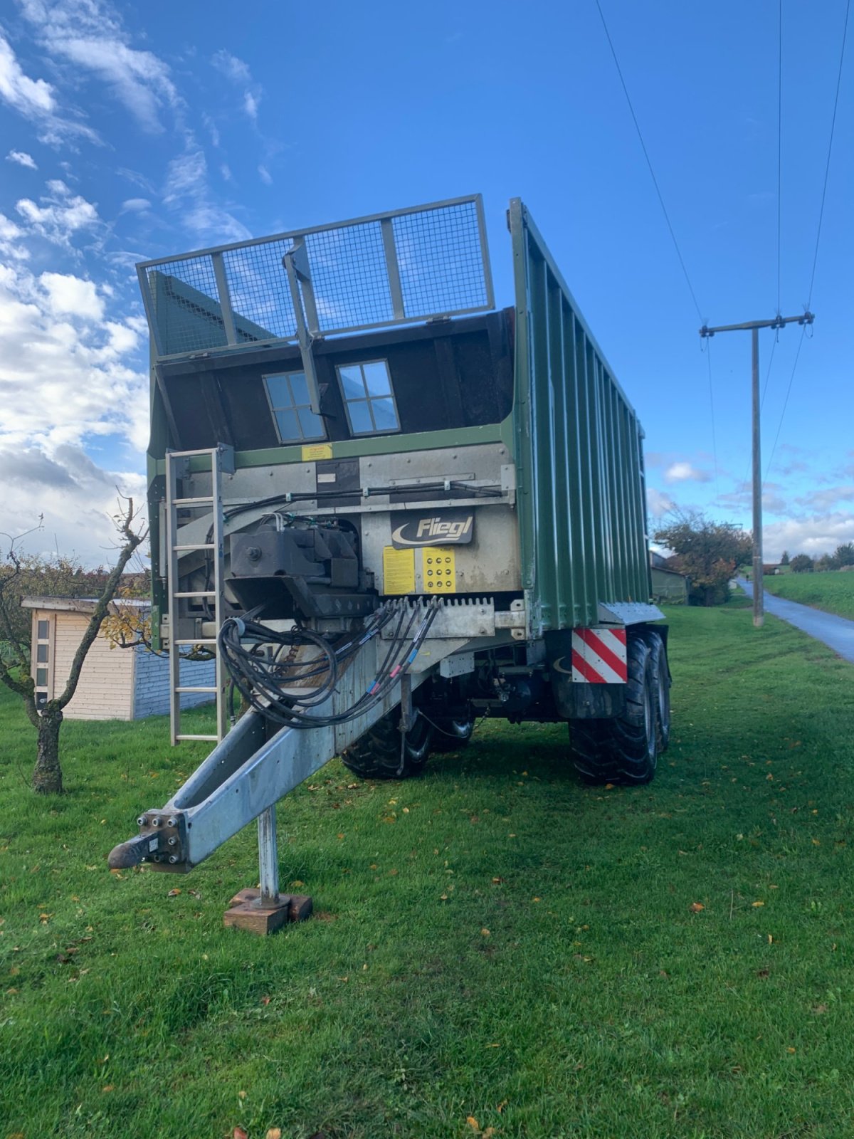 Abschiebewagen типа Fliegl Gigant ASW 271, Gebrauchtmaschine в Ditzingen (Фотография 1)