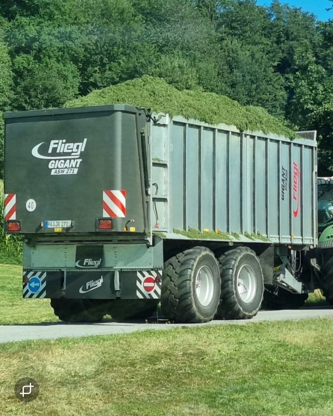 Abschiebewagen типа Fliegl Gigant ASW 271, Gebrauchtmaschine в Neukirchen vorm Wald (Фотография 1)
