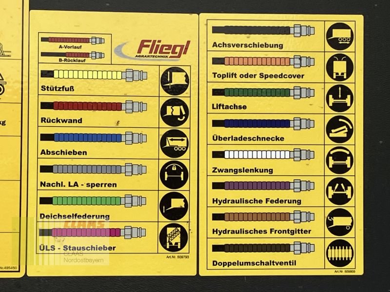 Abschiebewagen del tipo Fliegl Gigant ASW 281 FOX REDUZIERT!, Neumaschine en Bad Abbach (Imagen 20)