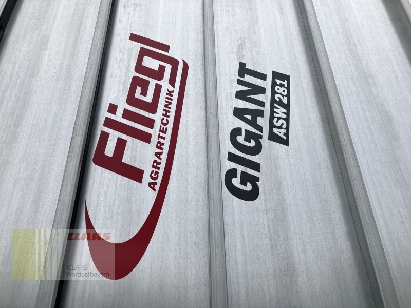 Abschiebewagen del tipo Fliegl Gigant ASW 281 FOX REDUZIERT!, Neumaschine en Bad Abbach (Imagen 10)