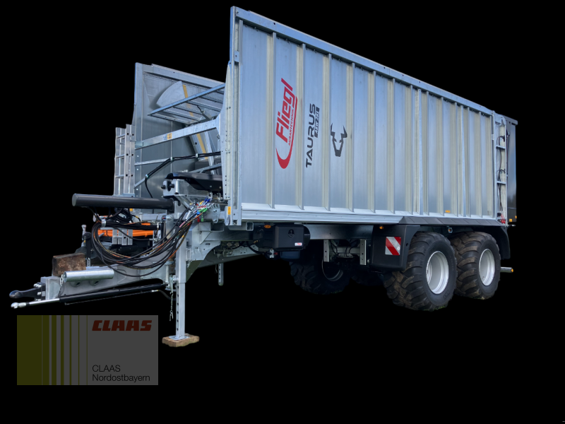 Abschiebewagen del tipo Fliegl GIGANT ASW 281 TAURUS TOPLIFT, Neumaschine In Hollfeld (Immagine 1)