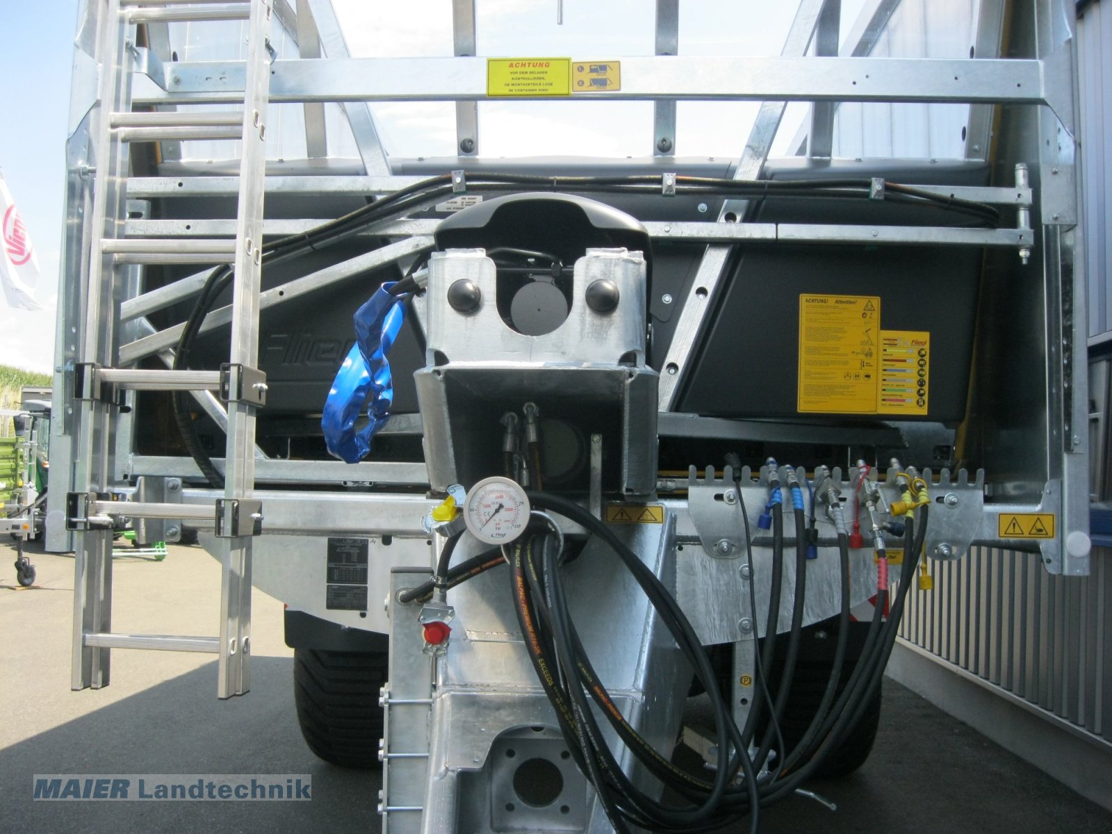 Abschiebewagen typu Fliegl Gigant ASW Compact FOX/Sonderpreis, Neumaschine v Dieterskirchen (Obrázok 4)