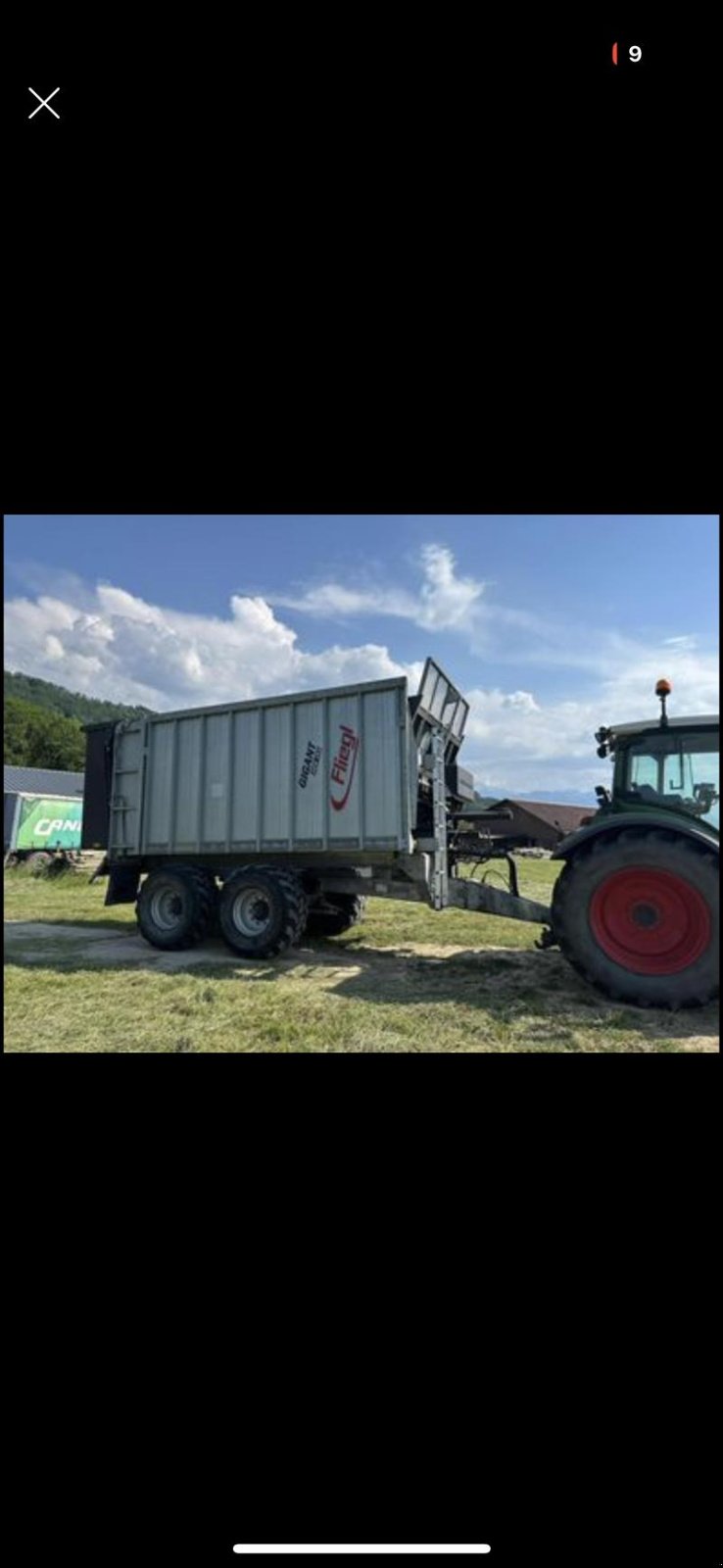 Abschiebewagen tip Fliegl Sonstiges, Gebrauchtmaschine in Puidoux (Poză 1)