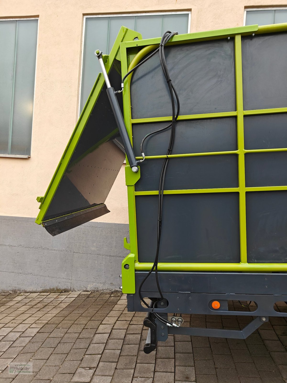 Abschiebewagen typu Heidester Abschiebewagen Hackschnitzel Ladewagen Abreißgerät Hopfen, Neumaschine v Wildenberg (Obrázek 7)