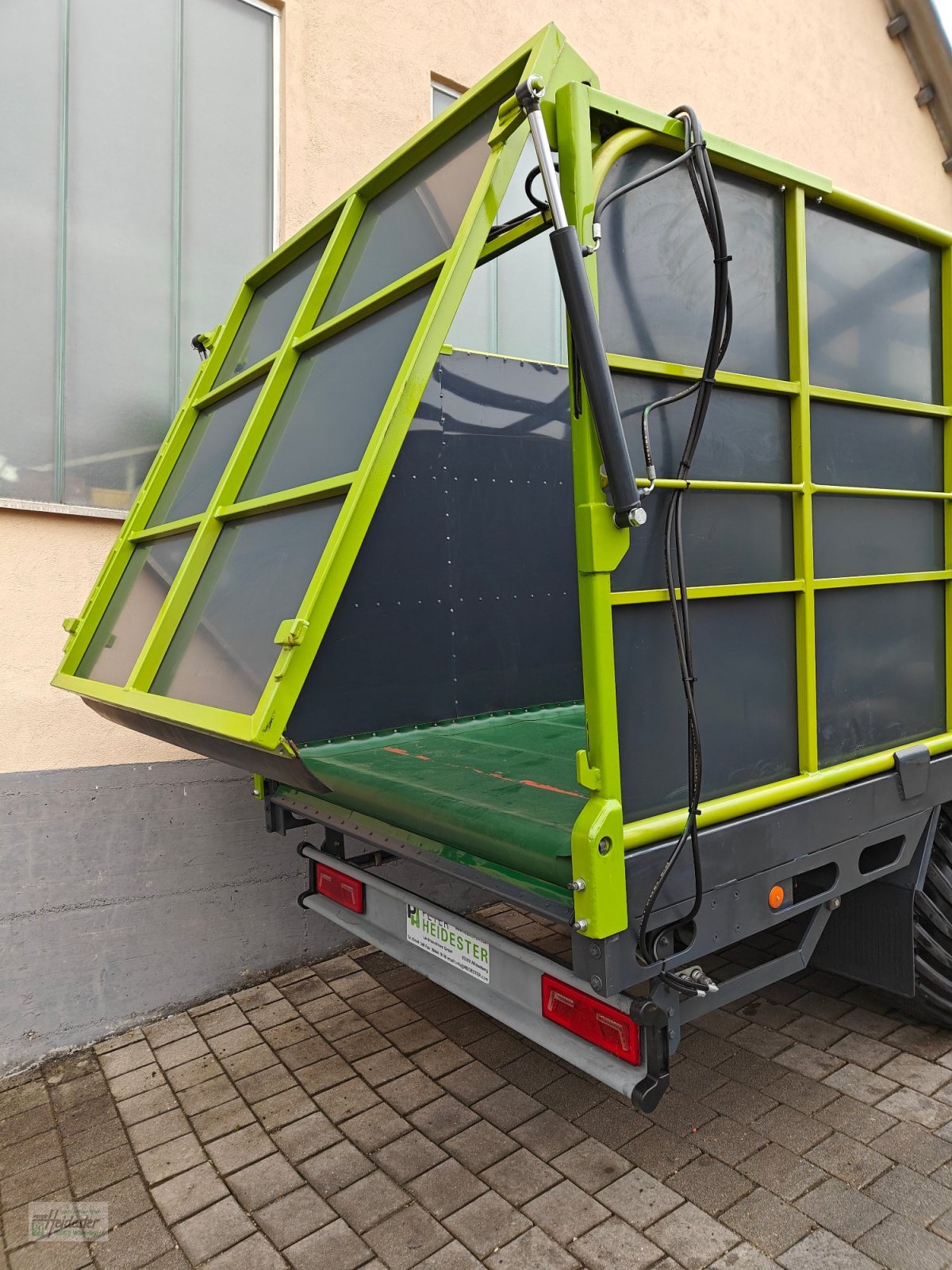 Abschiebewagen typu Heidester Abschiebewagen Hackschnitzel Ladewagen Abreißgerät Hopfen, Neumaschine v Wildenberg (Obrázek 10)