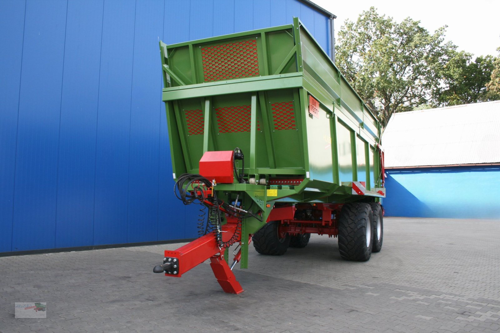 Abschiebewagen des Typs Hilken Bandwagen,BW5000-9500, Neumaschine in Vorwerk (Bild 1)