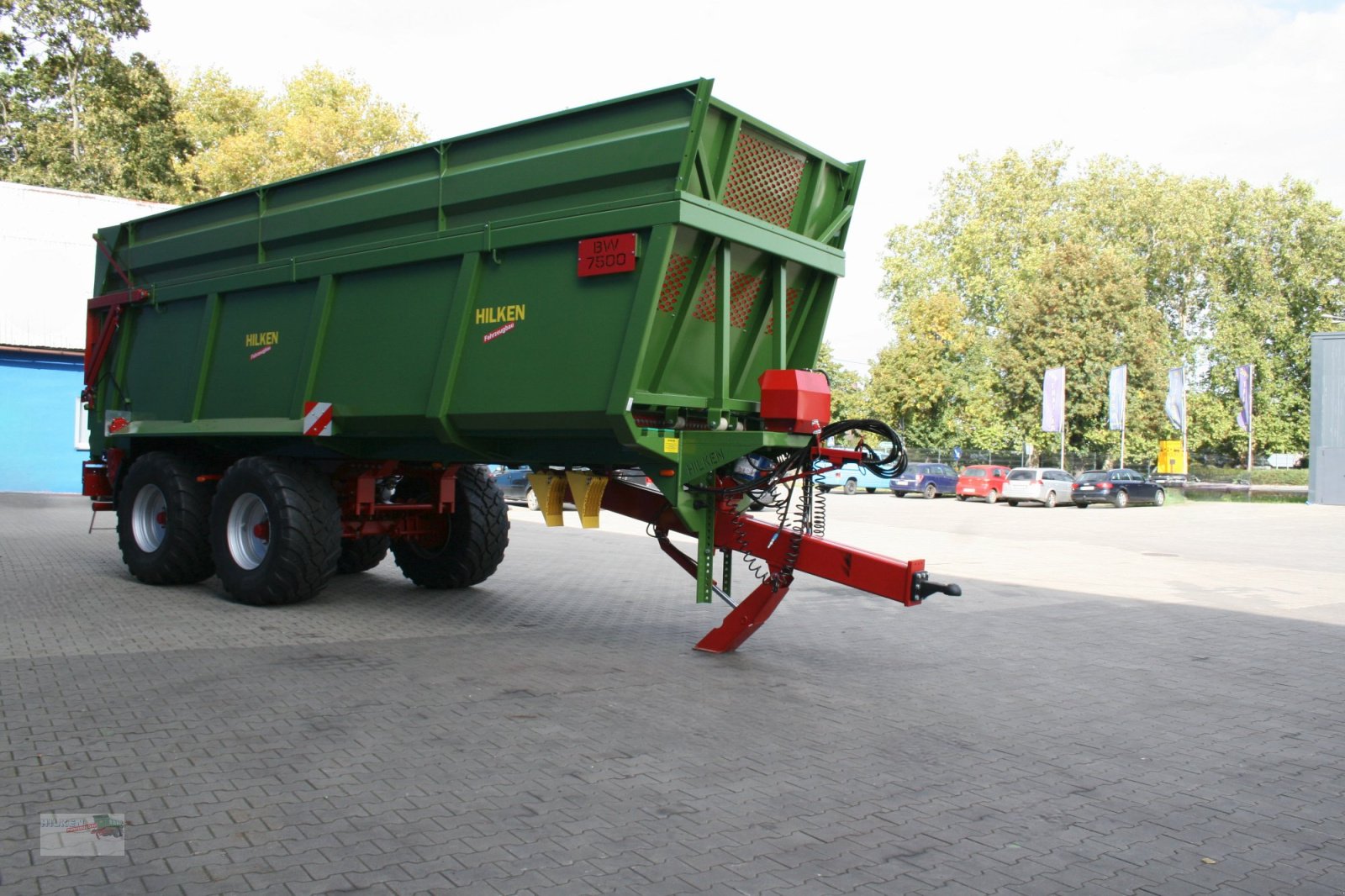 Abschiebewagen des Typs Hilken Bandwagen,BW5000-9500, Neumaschine in Vorwerk (Bild 5)