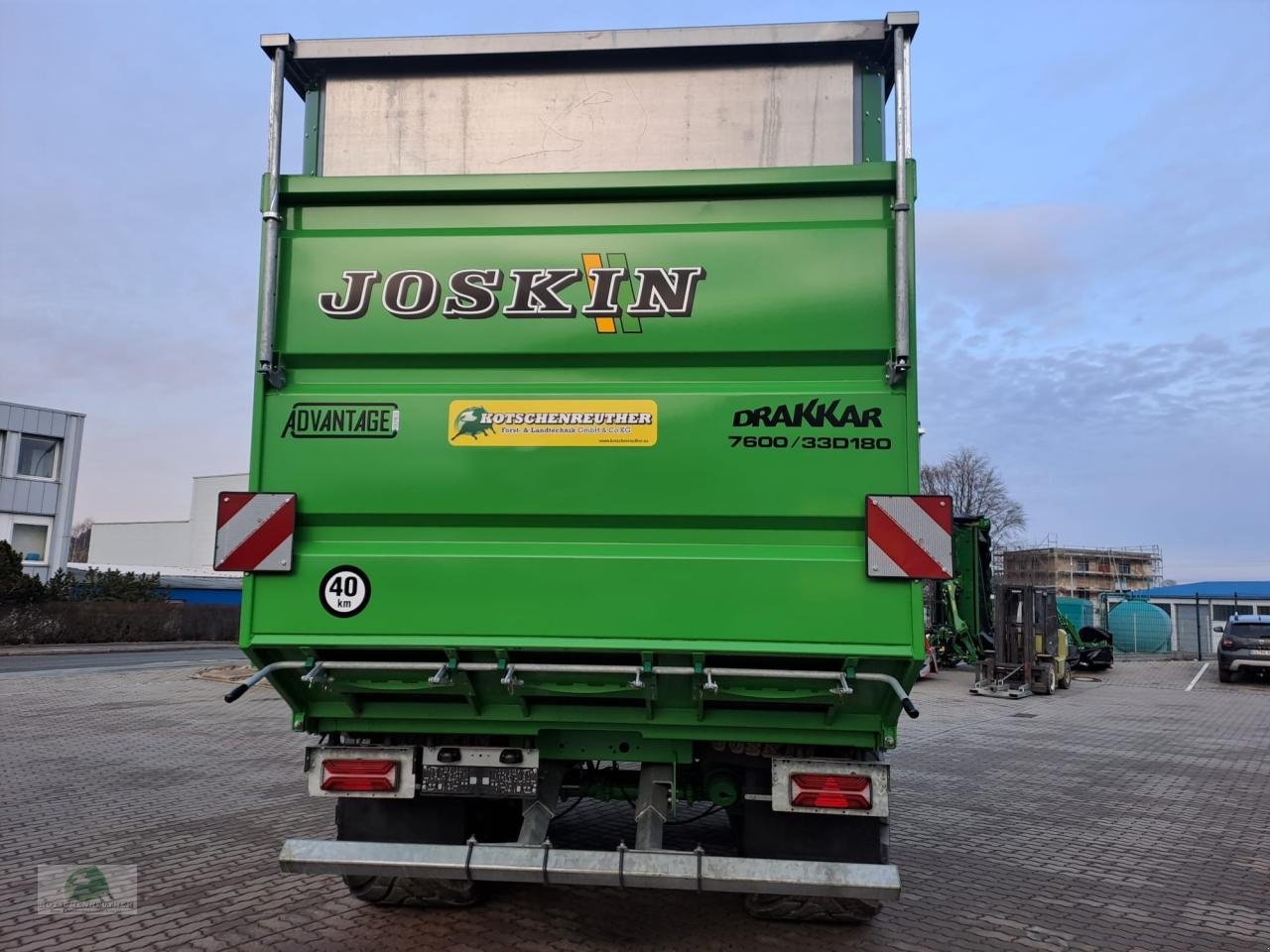 Abschiebewagen of the type Joskin DRAKKAR 7600/33D180, Neumaschine in Triebes (Picture 5)