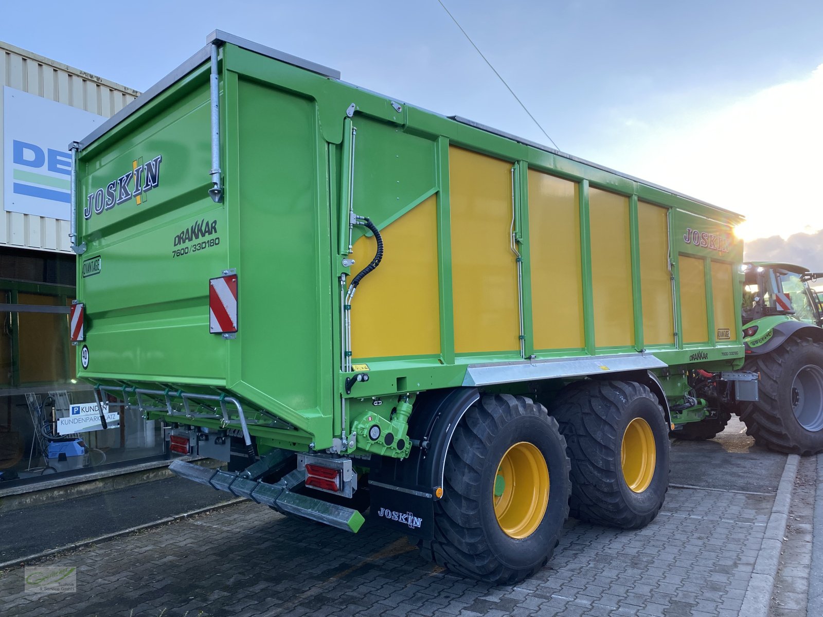 Abschiebewagen du type Joskin Drakkar 7600 JOSKIN SONDERAKTION, Neumaschine en Neustadt (Photo 2)