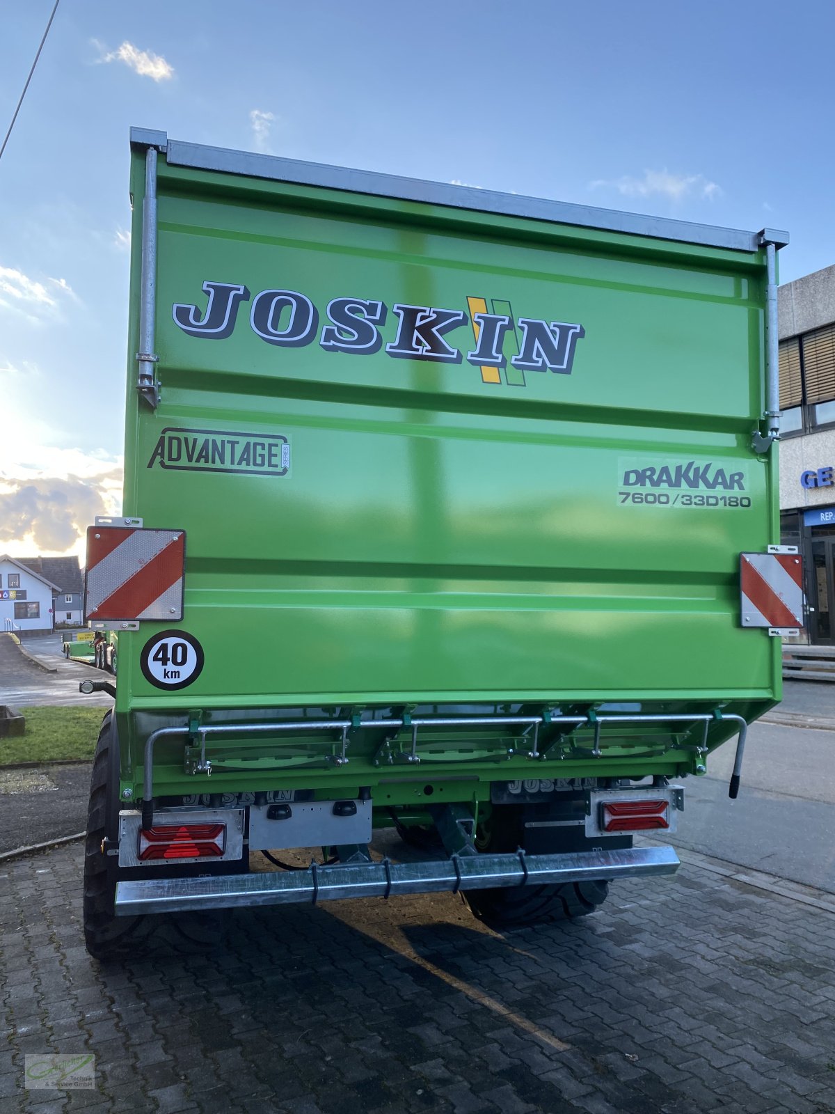 Abschiebewagen du type Joskin Drakkar 7600 JOSKIN SONDERAKTION, Neumaschine en Neustadt (Photo 3)