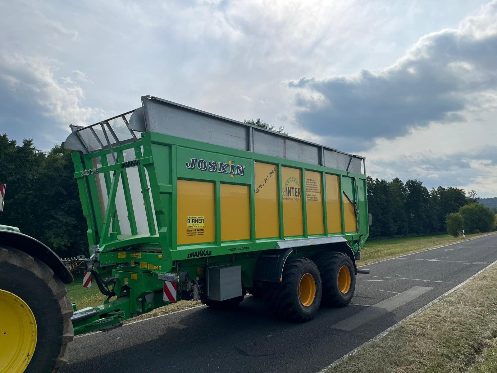 Abschiebewagen of the type Joskin Drakkar 7600, Gebrauchtmaschine in Amberg (Picture 1)