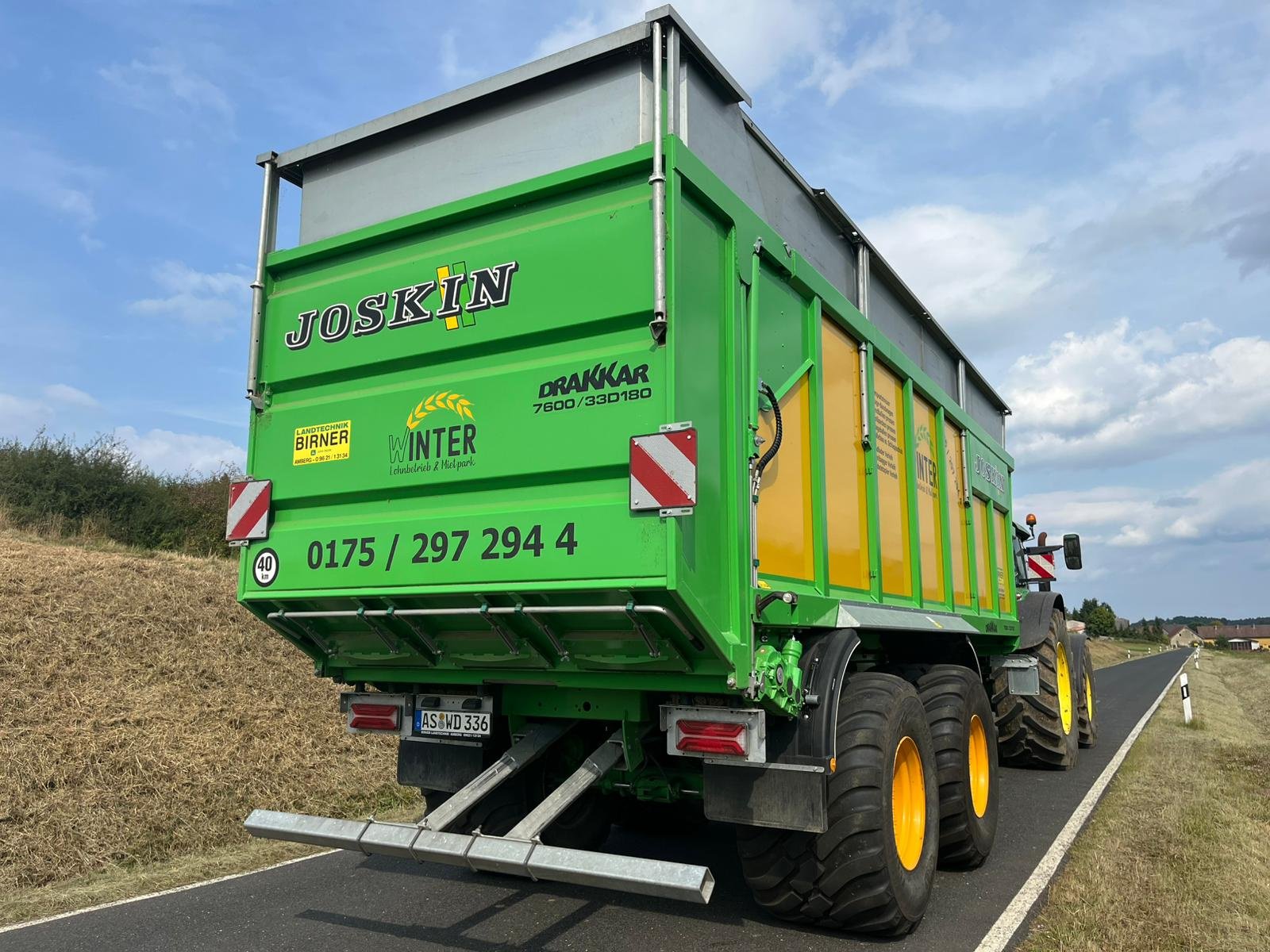 Abschiebewagen of the type Joskin Drakkar 7600, Gebrauchtmaschine in Amberg (Picture 2)