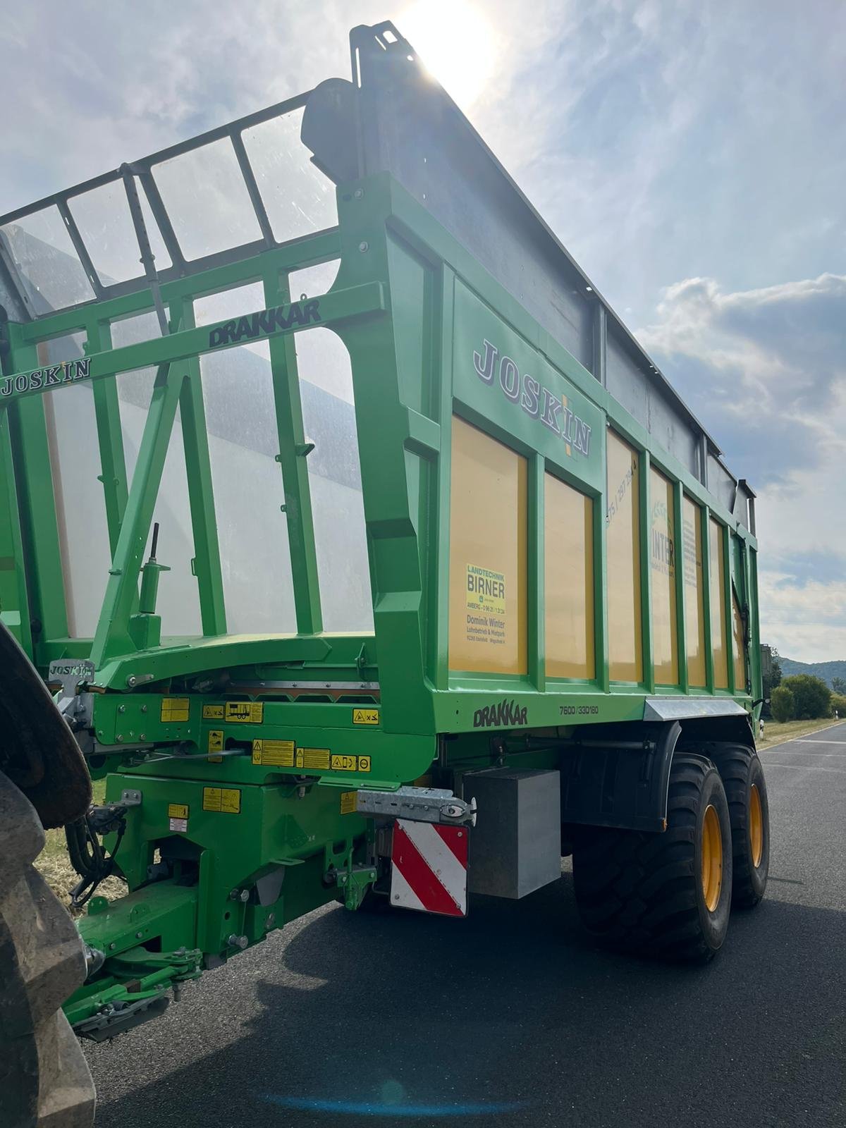 Abschiebewagen of the type Joskin Drakkar 7600, Gebrauchtmaschine in Amberg (Picture 8)