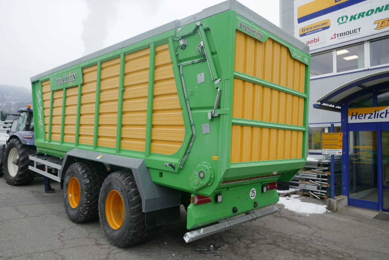 Abschiebewagen del tipo Joskin Silospace 2 480 D, Gebrauchtmaschine en Villach (Imagen 10)