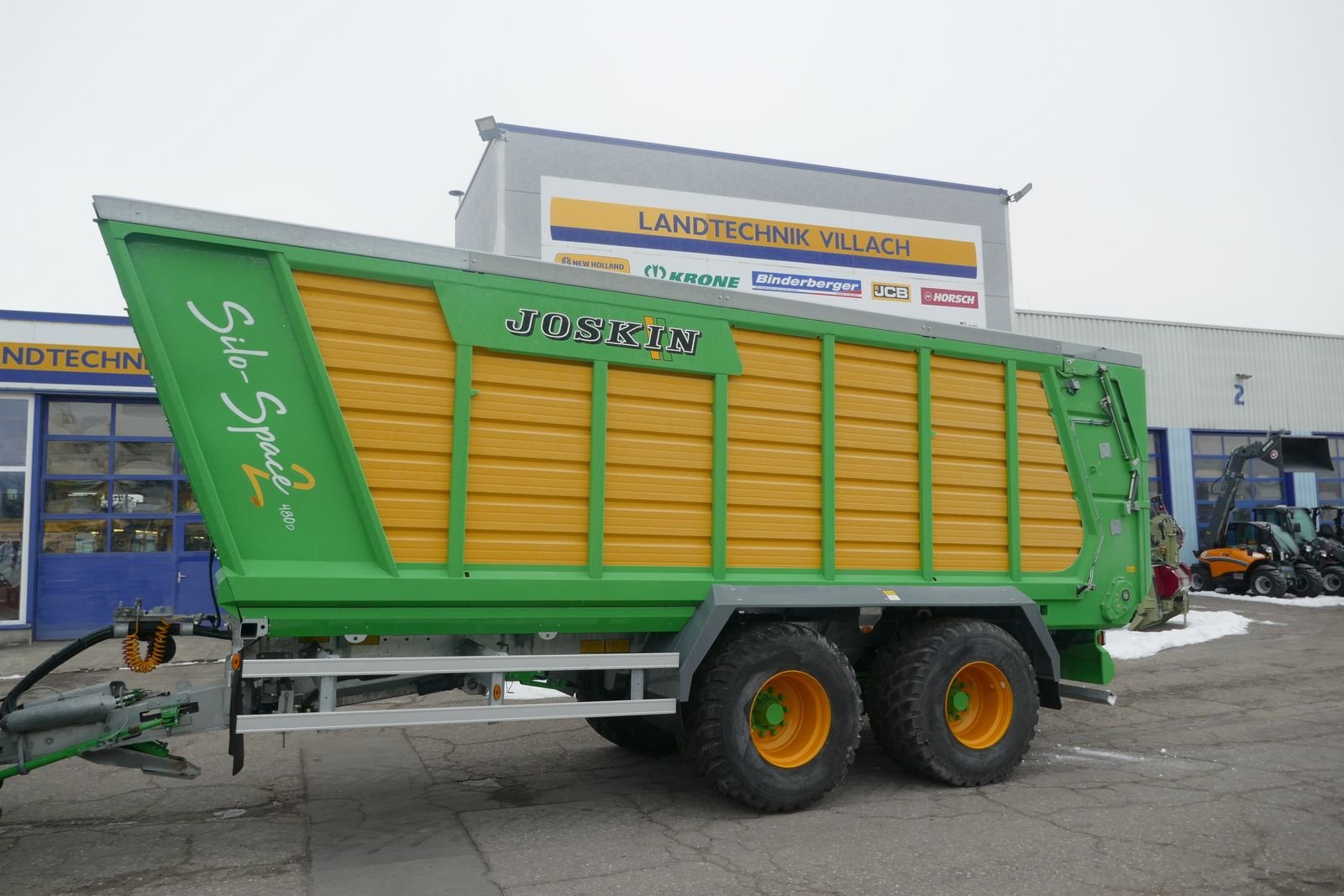 Abschiebewagen del tipo Joskin Silospace 2 480 D, Gebrauchtmaschine en Villach (Imagen 1)